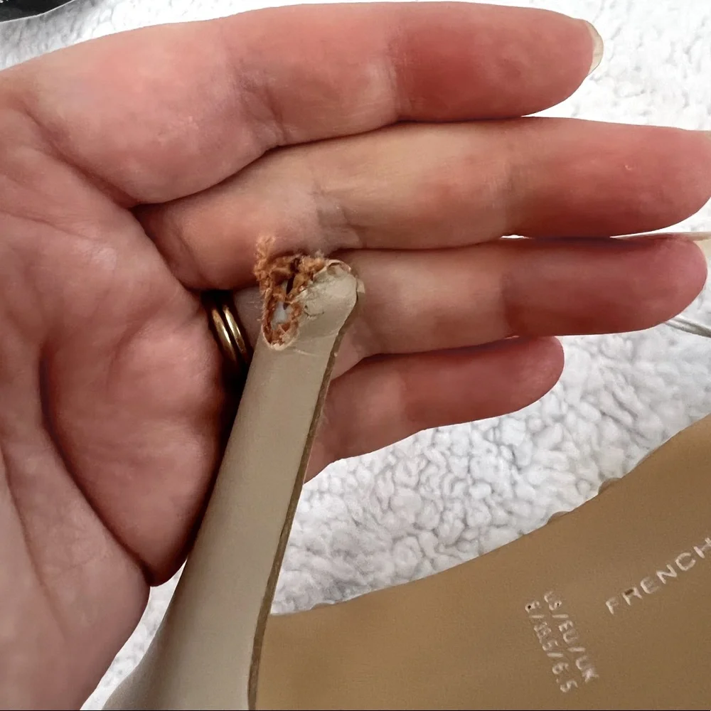 French Connection studded heels